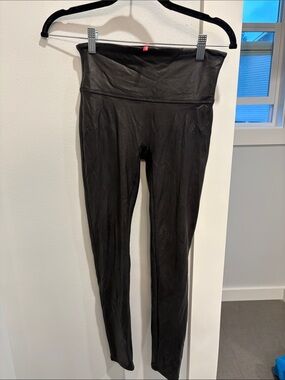 SPANX Black High-Waist Leggings